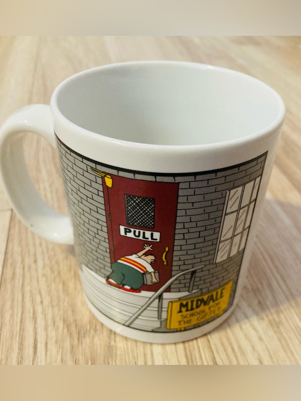 The Far Side Gary Larson Vintage Comic Coffee Mug Midvale School for the Gifted